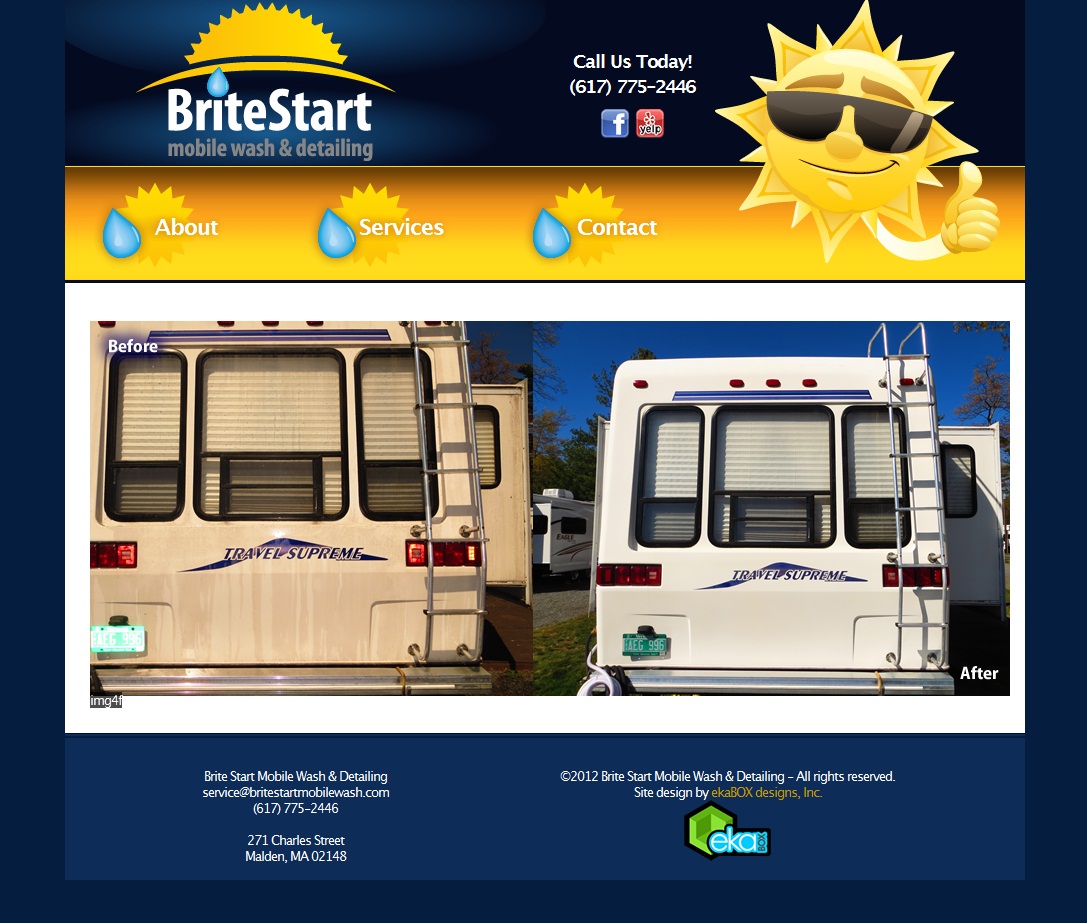 BRITE START MOBILE WASH