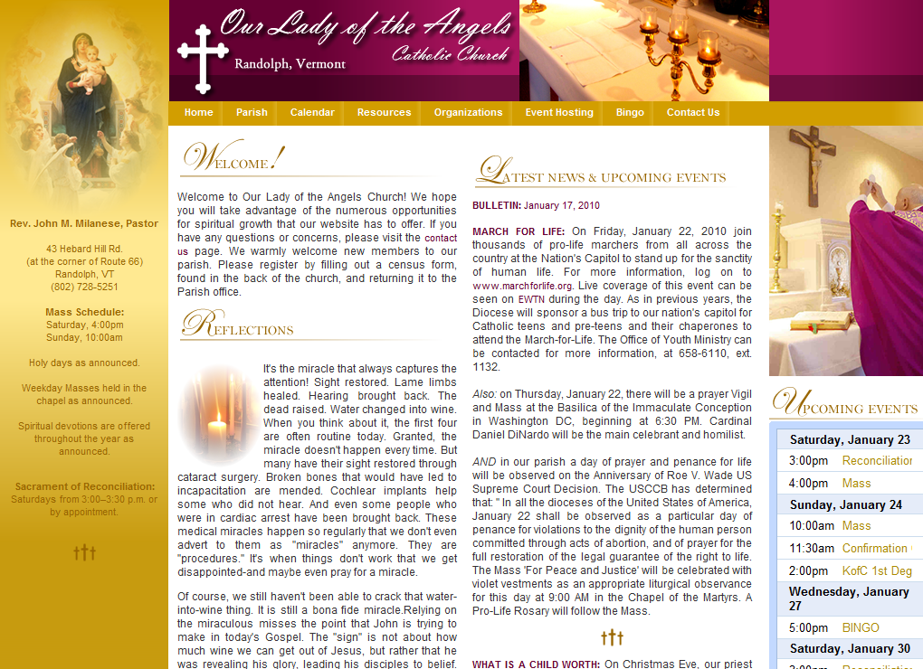 OUR LADY OF THE ANGELS