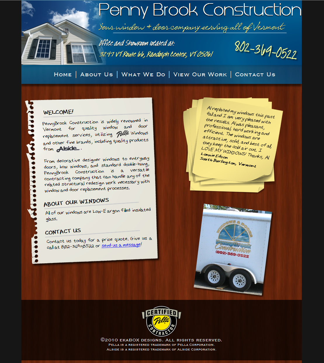 PENNYBROOK CONSTRUCTION